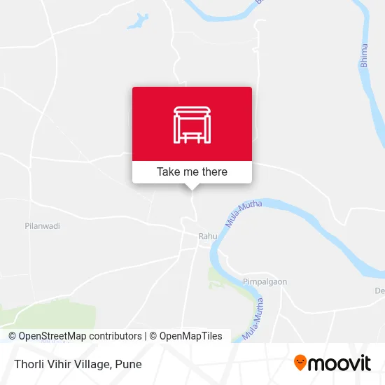 Thorli Vihir Gaon map