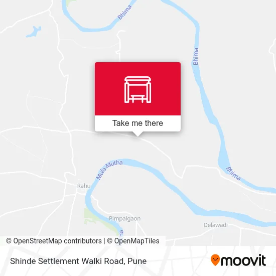 Shinde Wasti Walki Road map