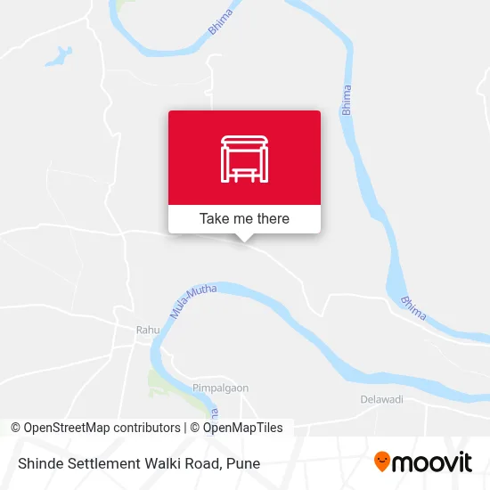 Shinde Wasti Walki Road map