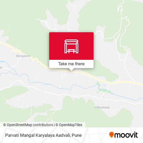 Parvati Mangal Karyalaya Aadvali map