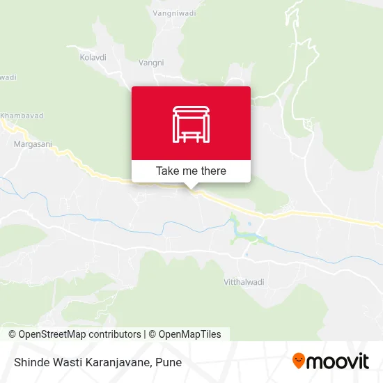 Shinde Wasti Karanjavane map