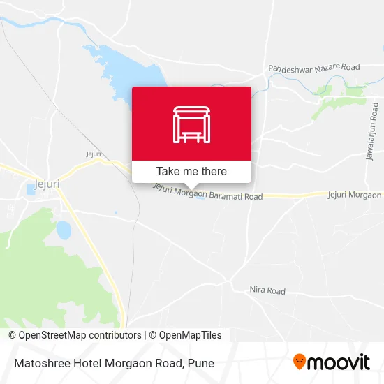 Matoshree Hotel Morgaon Road map