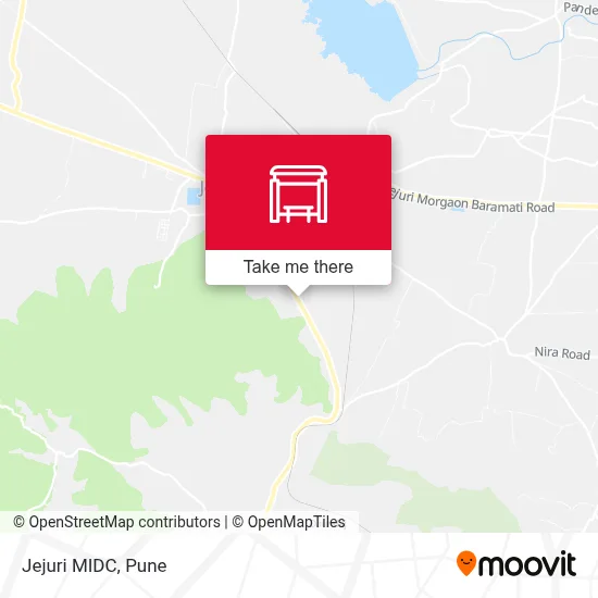 Jejuri MIDC map