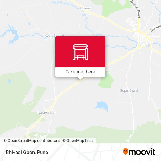 Bhivadi Gaon map