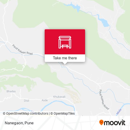 Nanegaon map