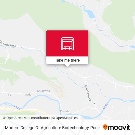 Modern College Of Agriculture Biotechnology map