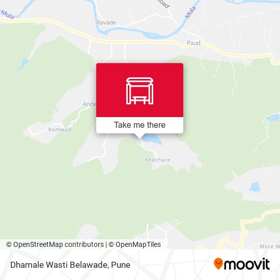 Dhamale Wasti Belawade map