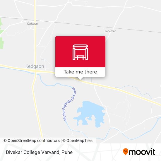 Divekar College Varvand map