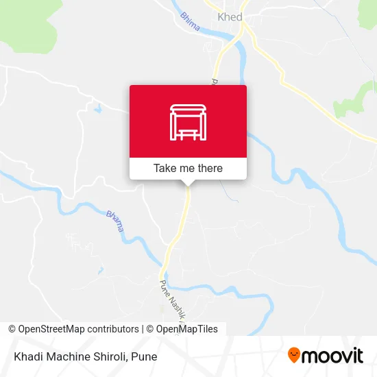 Khadi Machine Shiroli map