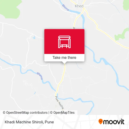 Khadi Machine Shiroli map