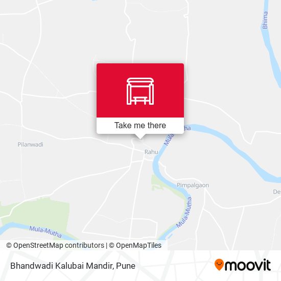 Bhandwadi Kalubai Mandir map