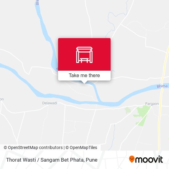 Thorat Wasti / Sangam Bet Phata map