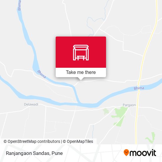 Ranjangaon Sandas map