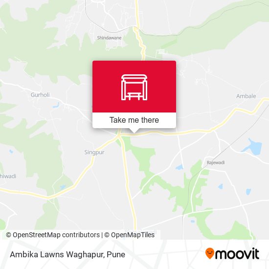 Ambika Lawns Waghapur map