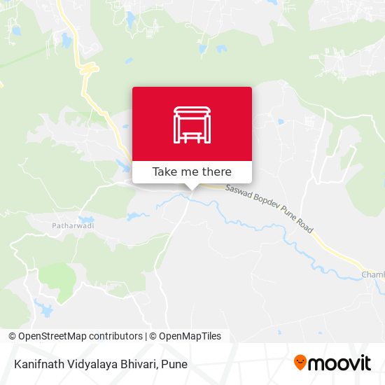 Kanifnath Vidyalaya Bhivari map