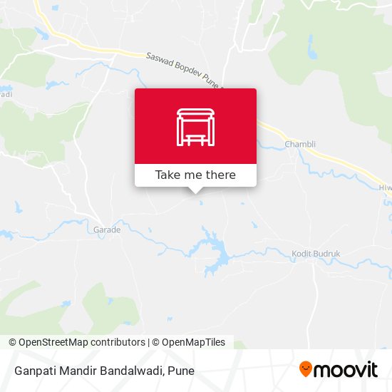 Ganpati Mandir Bandalwadi map