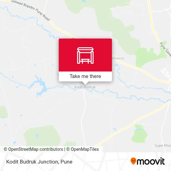 Kodit Budruk Phata map