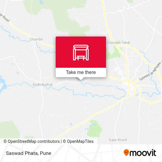 Saswad Phata map
