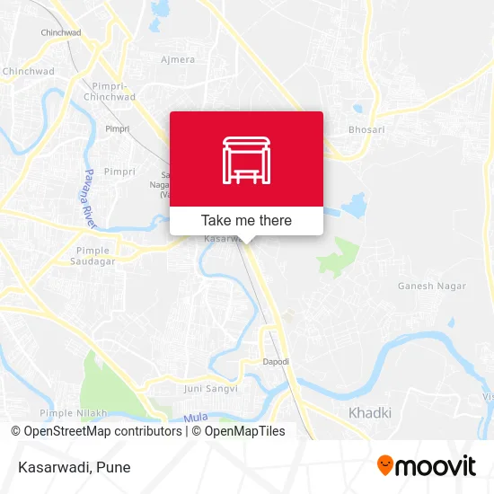 Kasarwadi map