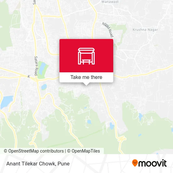 Anant Tilekar Chowk map