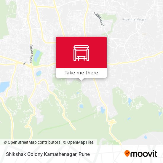 Shikshak Colony Kamathenagar map