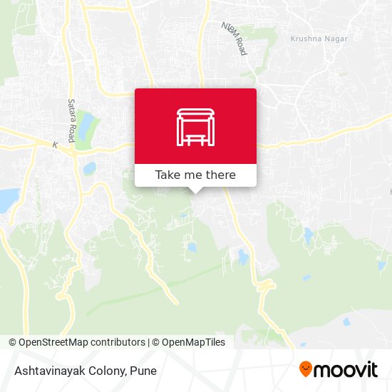 Ashtavinayak Colony map