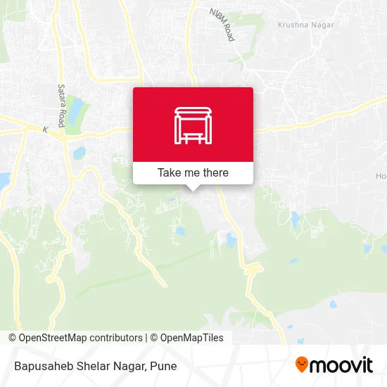 Bapusaheb Shelar Nagar map