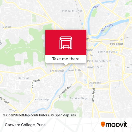 Garware College map