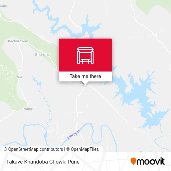 Takave Khandoba Chowk map