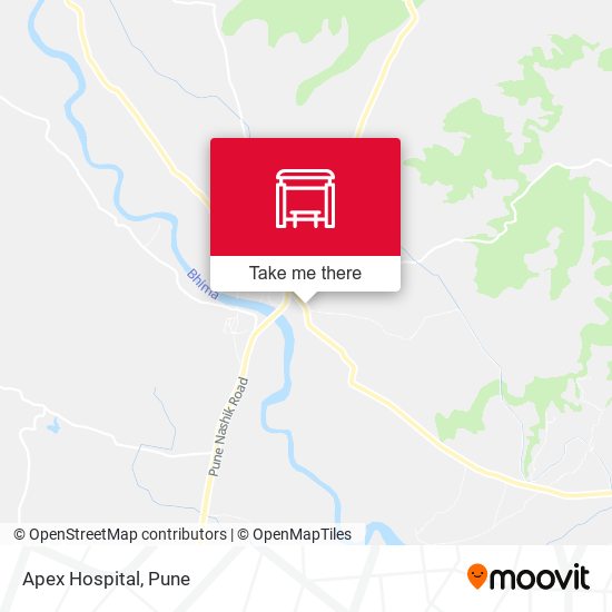 Apex Hospital map