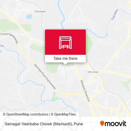 Sainagar Veerbaba Chowk (Mamurdi) map
