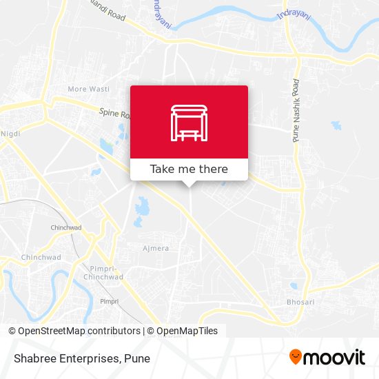 Shabree Enterprises map