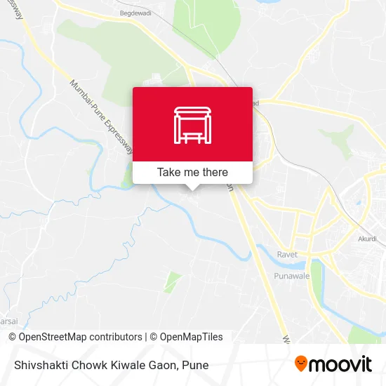 Shivshakti Chowk Kiwale Gaon map