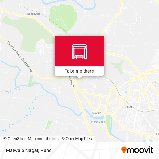 Malwale Nagar map