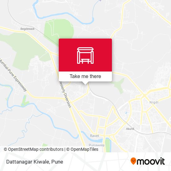 Dattanagar Kiwale map