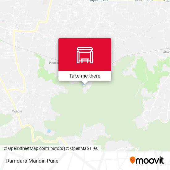 Ramdara Mandir map