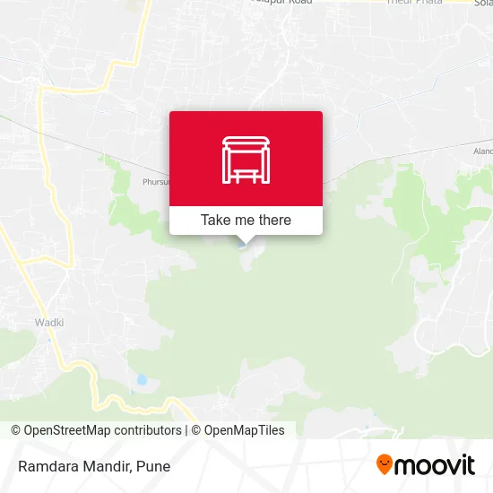 Ramdara Mandir map