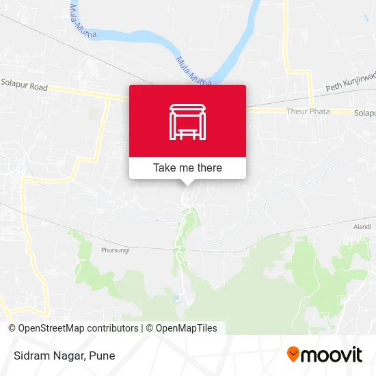 Sidram Nagar map