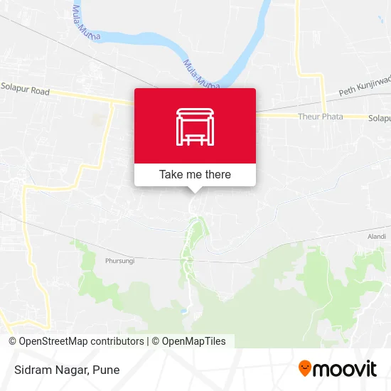 Sidram Nagar map