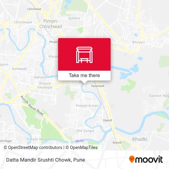 Datta Mandir Srushti Chowk map