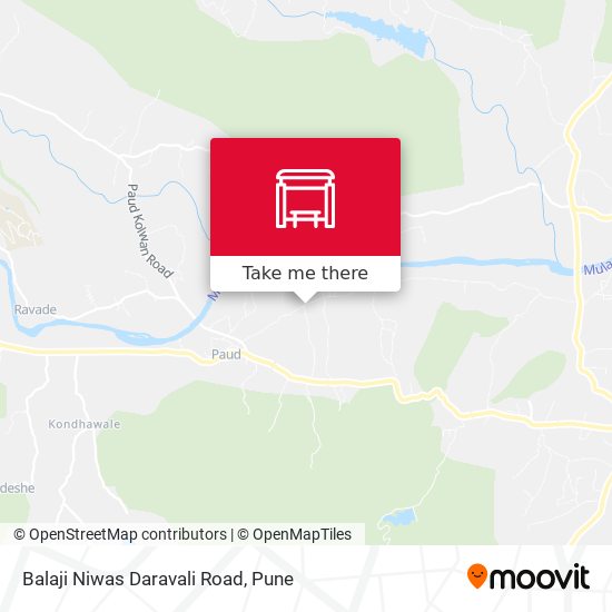 Balaji Niwas Daravali Road map
