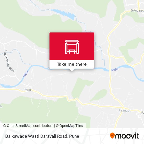 Balkawade Wasti Daravali Road map