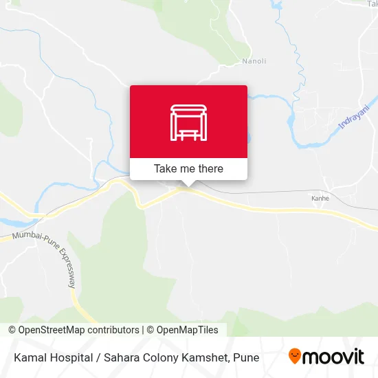 Kamal Hospital / Sahara Colony Kamshet map