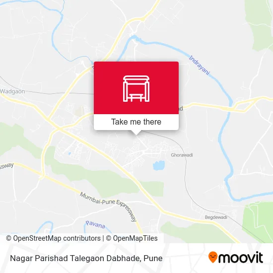 Nagar Parishad Talegaon Dabhade map