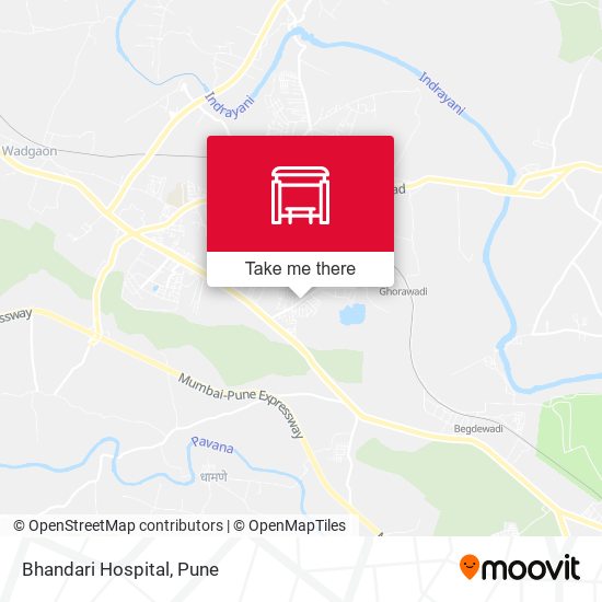 Bhandari Hospital map