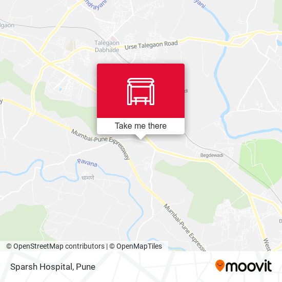 Sparsh Hospital map