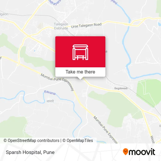 Sparsh Hospital map