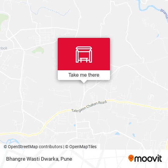 Bhangre Wasti Dwarka map