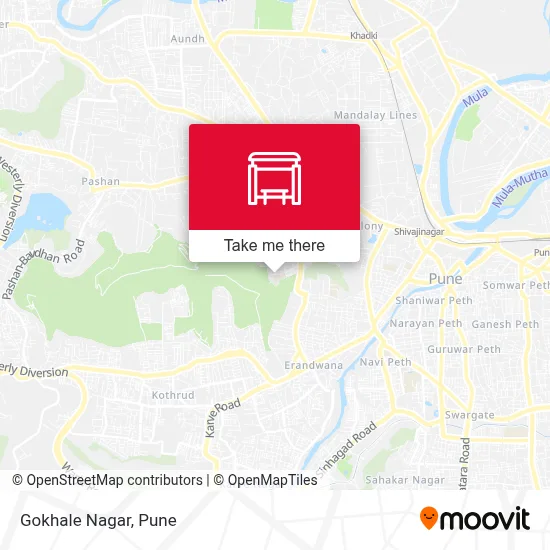 Gokhale Nagar map