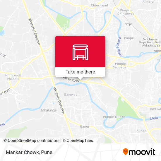 Mankar Chowk map